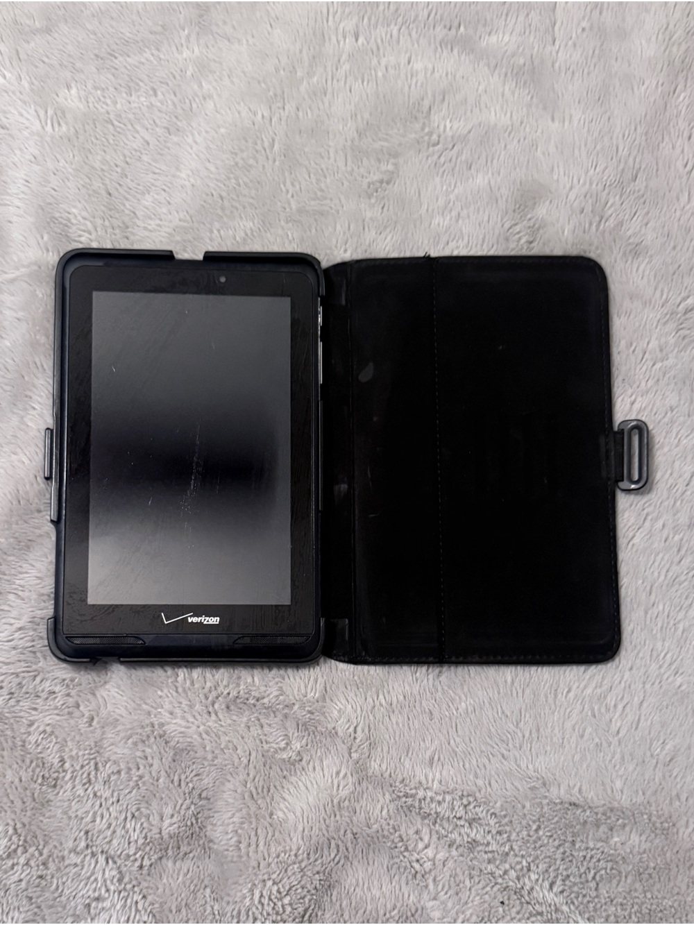 Verizon 4G LTE Black Tablet with Folio Case | 8-Inch